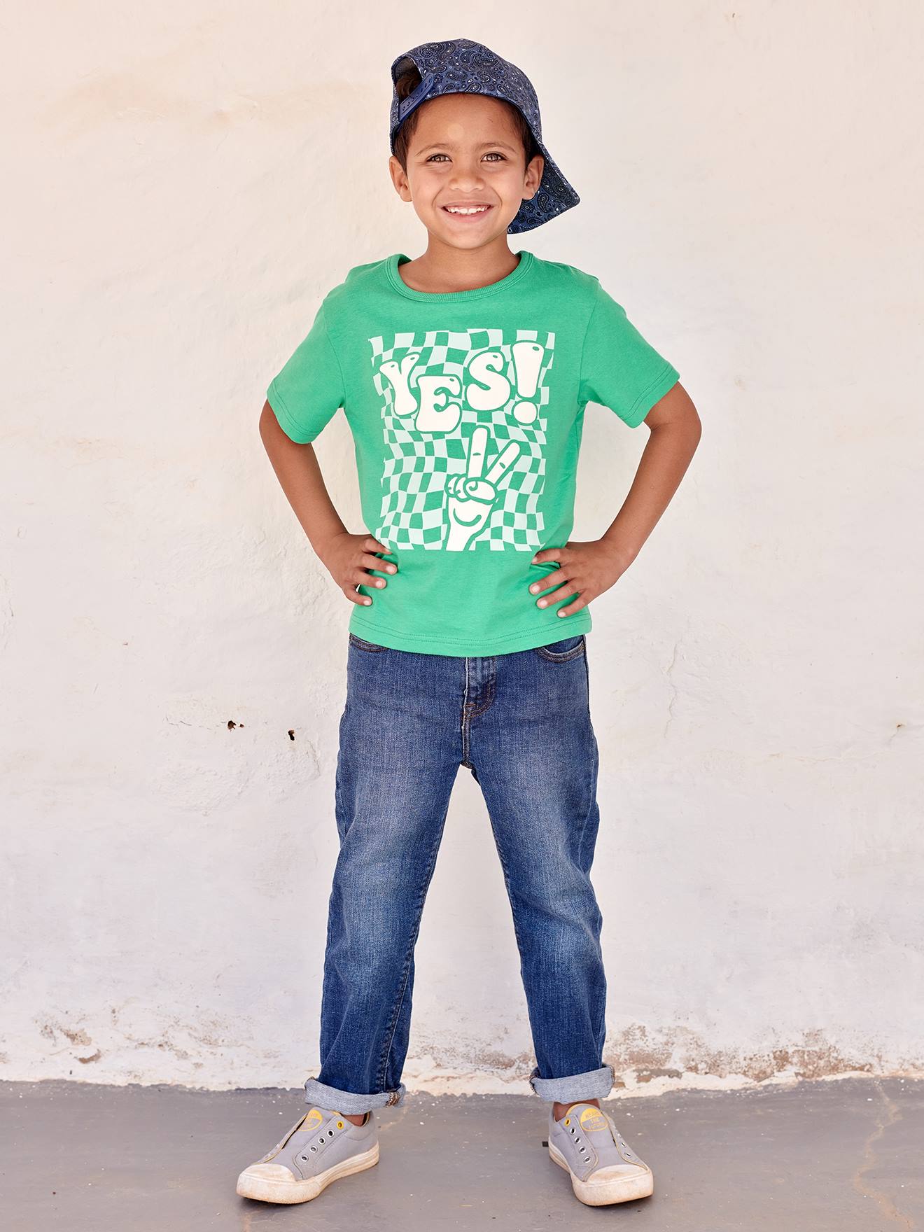 Vertbaudet Jungen T-Shirt - grün