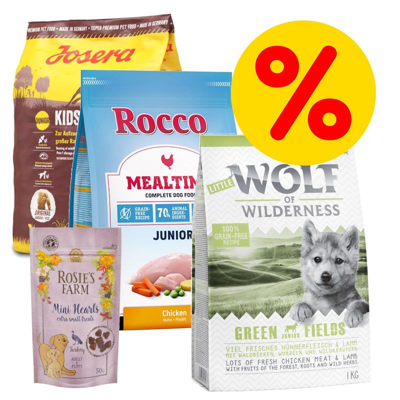 Welpen-Futter-Starterpaket