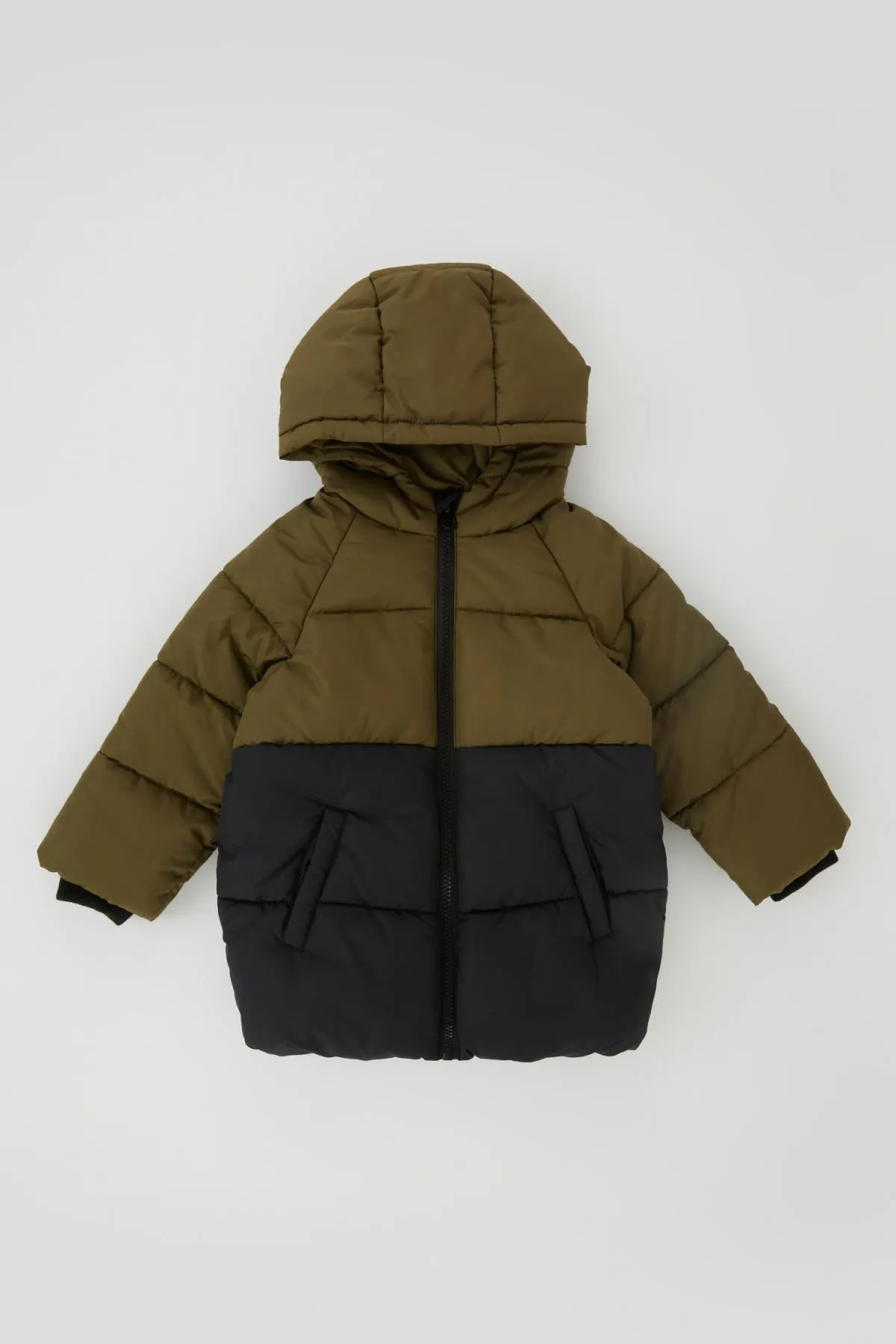 DeFacto  Mit Fleece gefütterter, wasserabweisender Puffermantel für Babys