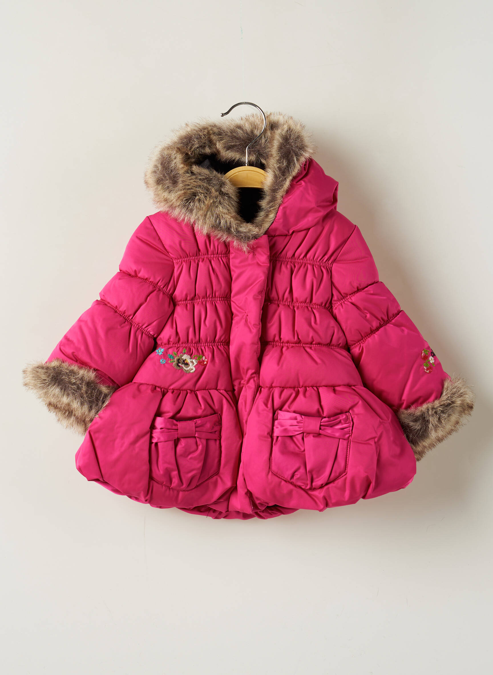 Catimini Manteaux Longs Fille couleur rose