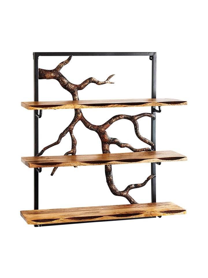 kobolo Wandregal TWIGSHELF3 in Braun günstig kaufen onesize