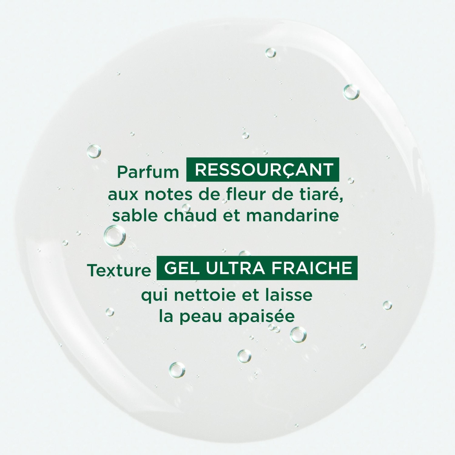 Klorane Organic Cupuaçu Butter dušas želeja - Tiaré ūdens