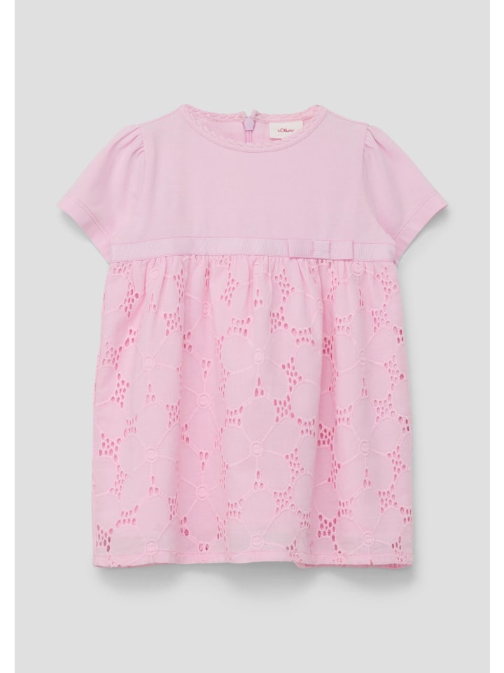 s.Oliver Kleid kurz in Pink günstig kaufen