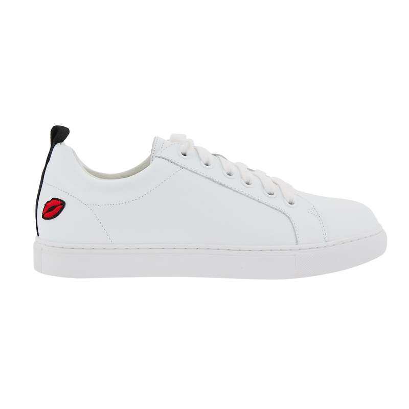 Baskets en cuir Simone love is true