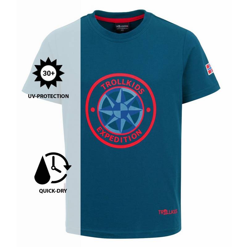 Trollkids Windrose T T-Shirt Kinder