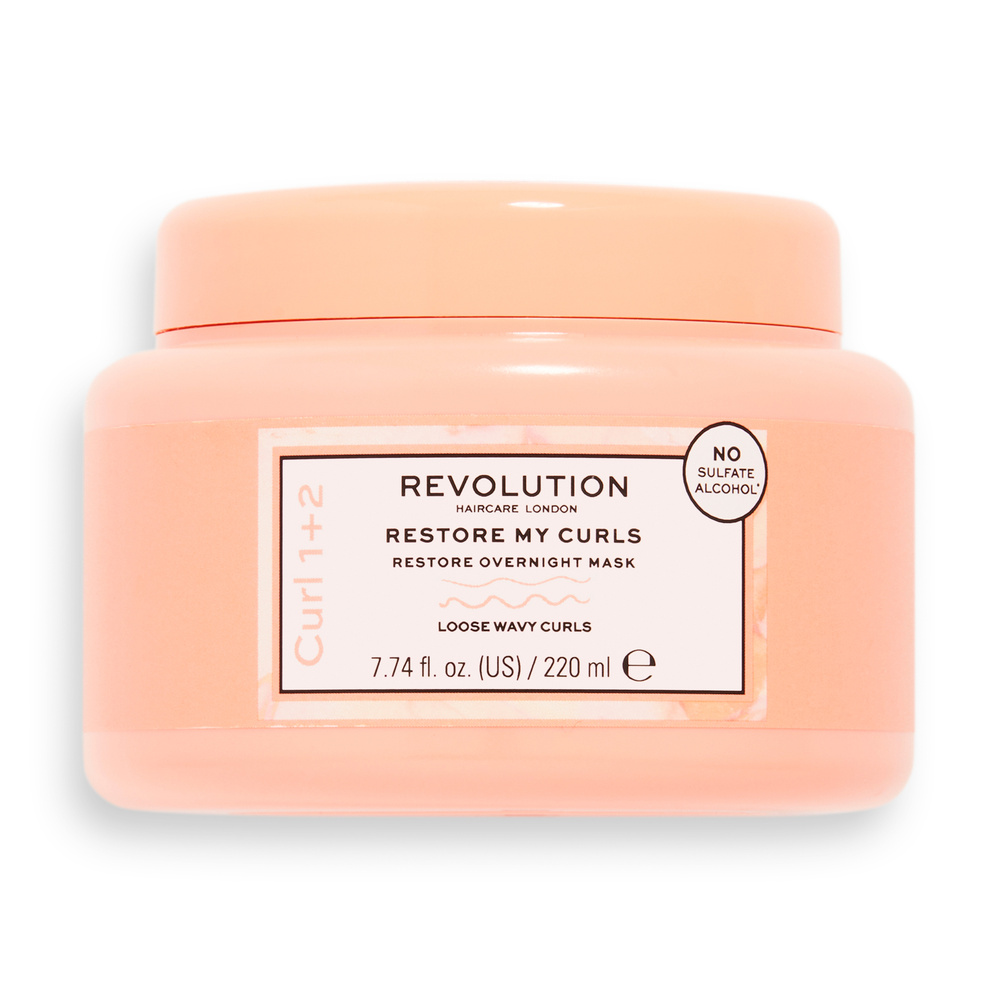 revolution hair Revolution Haircare Restore My Curls Overnight Mask Masque