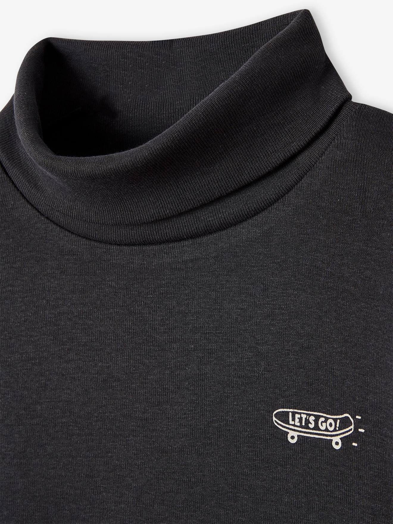 Lot de 3 sous-pulls Basics garçon. lot anthracite