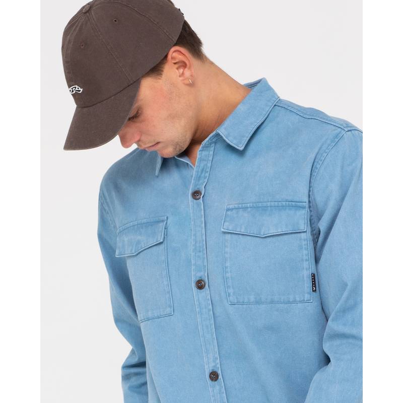 RUSTY DENNIS CHOPPER LONG SLEEVE SHIRT Langarmhemd Herren