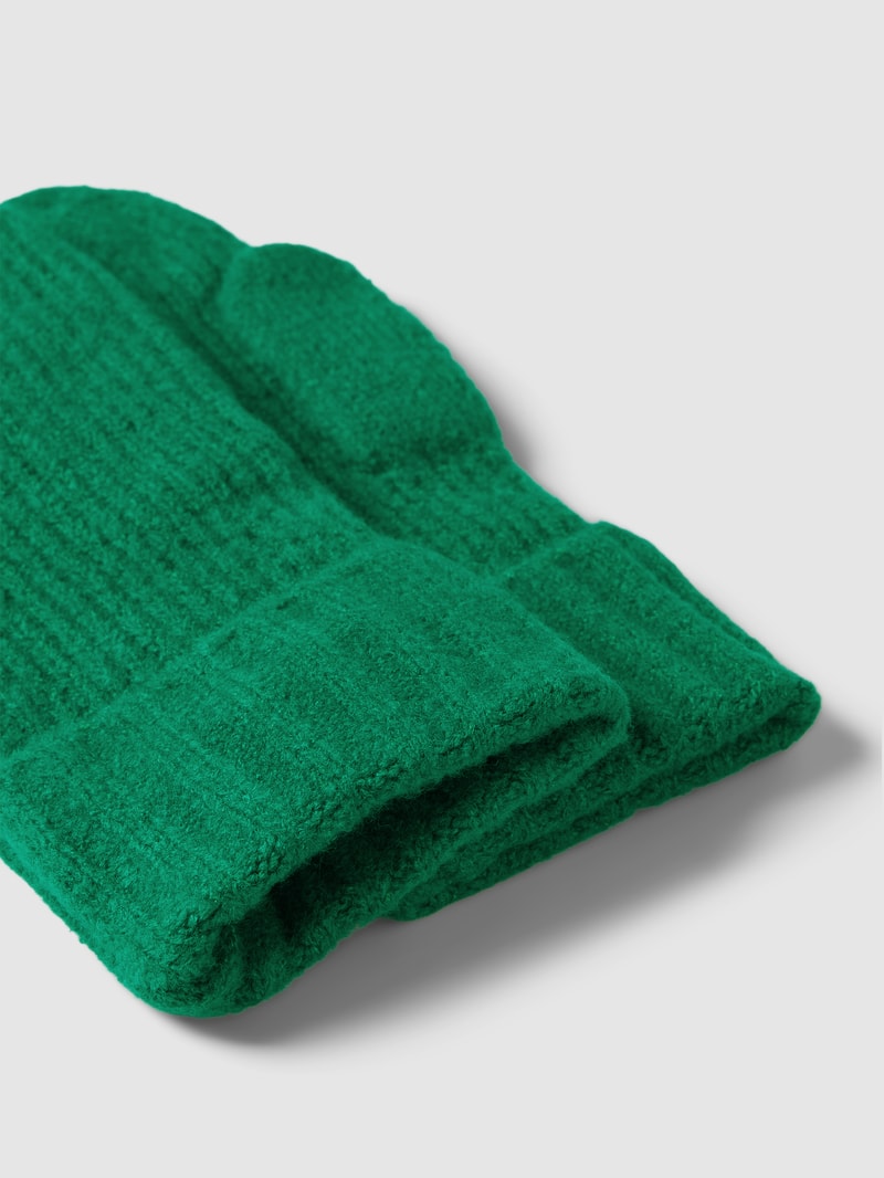 Handschuhe in Strick-Optik Modell 'AIVO' in grün