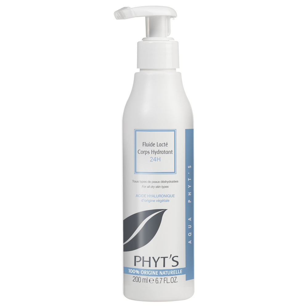 phyt's Fluide Lacté Corps Hydratant 24h Lait Corporel source d'hydratation intense