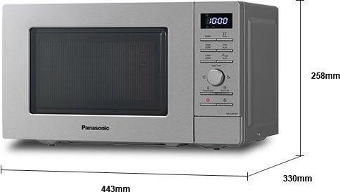 Panasonic Mikrowelle NN-S29KSMEPG, Mikrowelle, 20 l