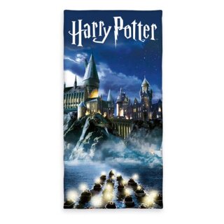 Harry Potter Velours-Handtuch Blau