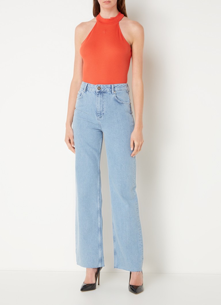 NIKKIE Razorback Ribbed Halter