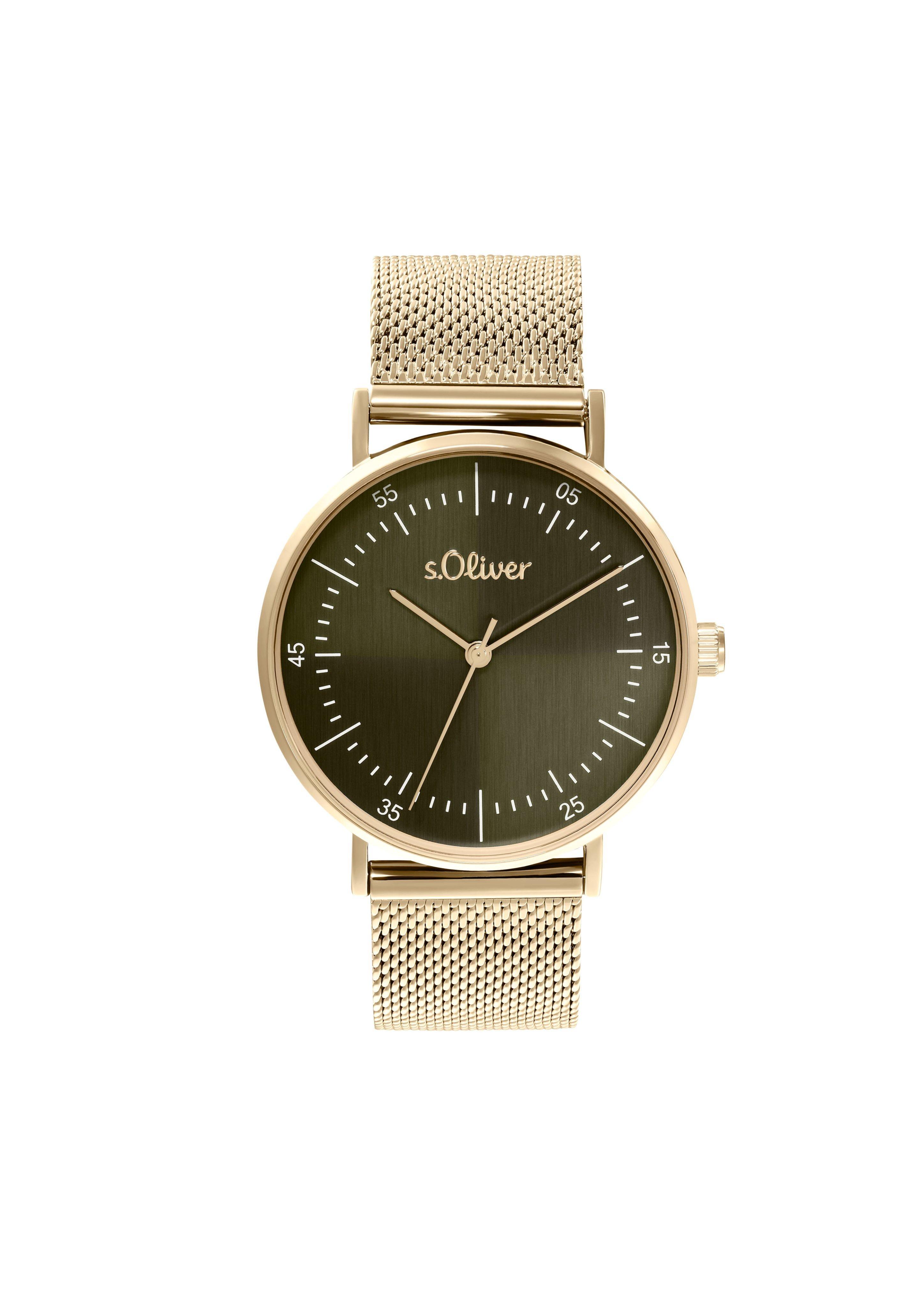 Armbanduhr mit Metallband  6008986-19B0