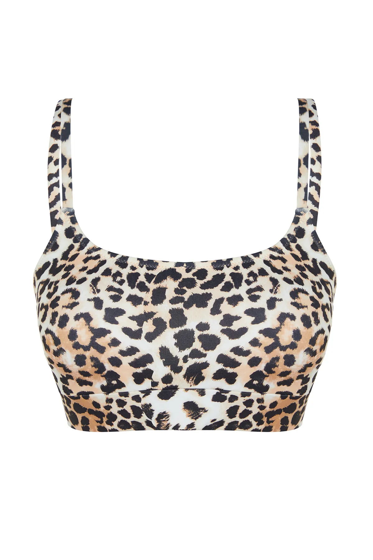 Trendyol Collection  Bralette-Bikinioberteil mit Animal-Print TBESS24BU00125