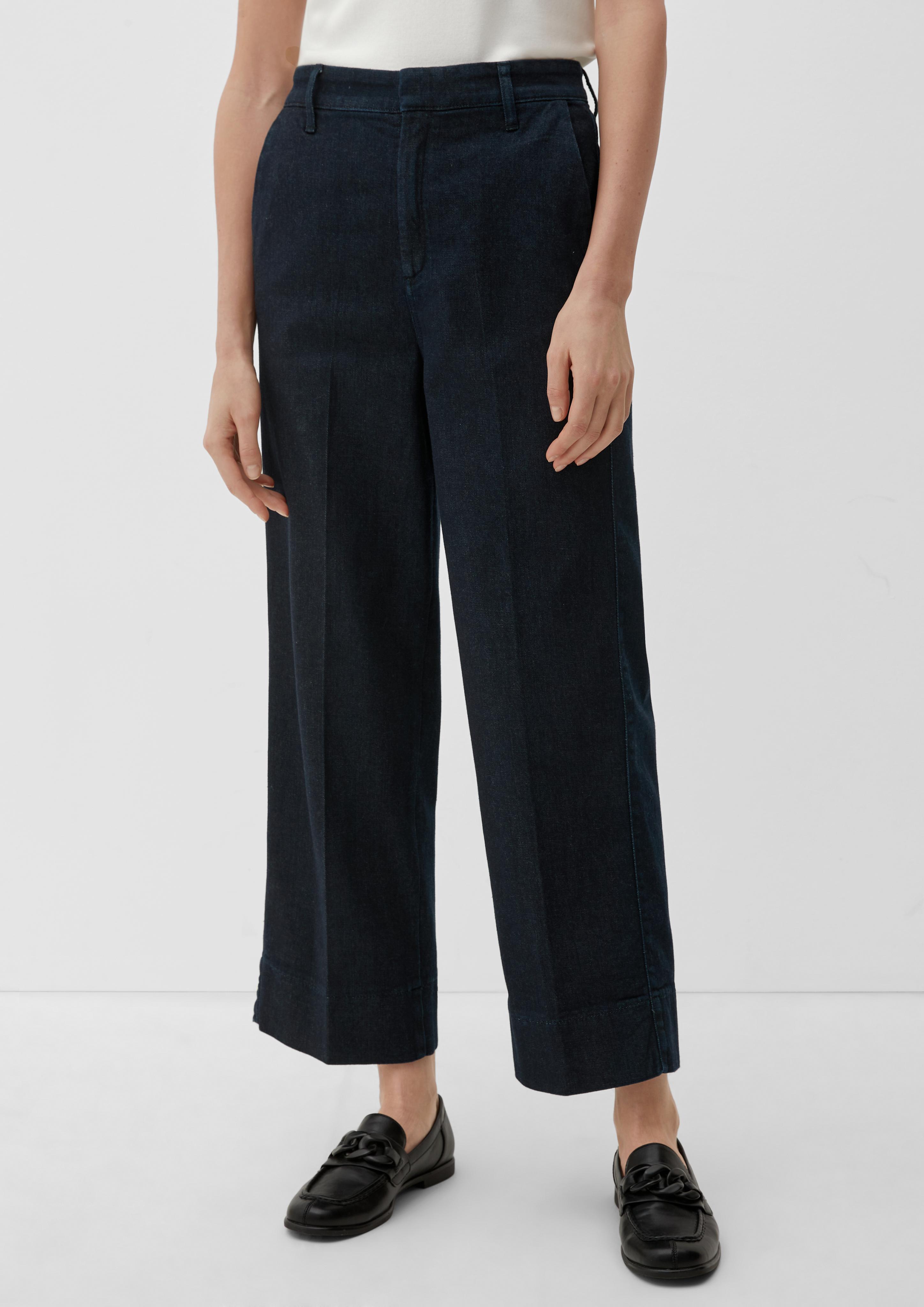 Cropped-Jeans Suri / Regular Fit / High Rise / Wide Leg  2129237-59Z8