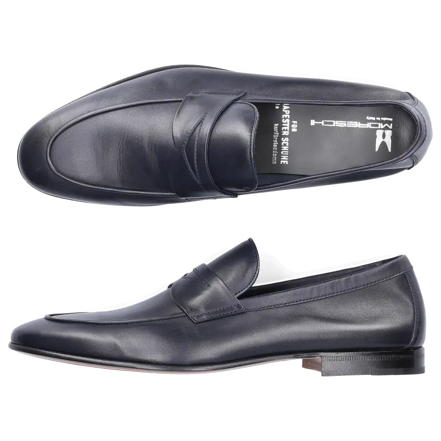Moreschi - Loafer 041595 Kalbsleder - blau