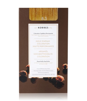 KORRES Arganöl Hochentwickelte Haarcoloration Golden Honey Light Blonde / Honigblond 8.3 Haarfarbe-1 Stk