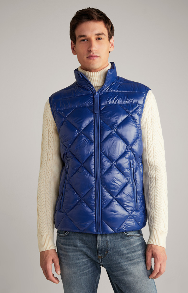 Nylon-Steppweste Vanor in Blau