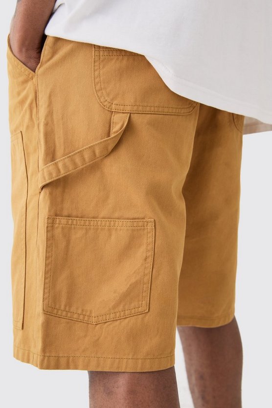 Tall Twill Cargo-Shorts
