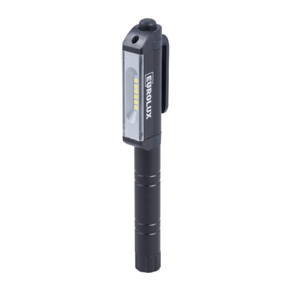 Eurolux 55.101.06 Arbeitsleuchte BLD 3 mit 6 Power-LEDs, Clip mit Magnet, inkl. 3 AAA-Batterien