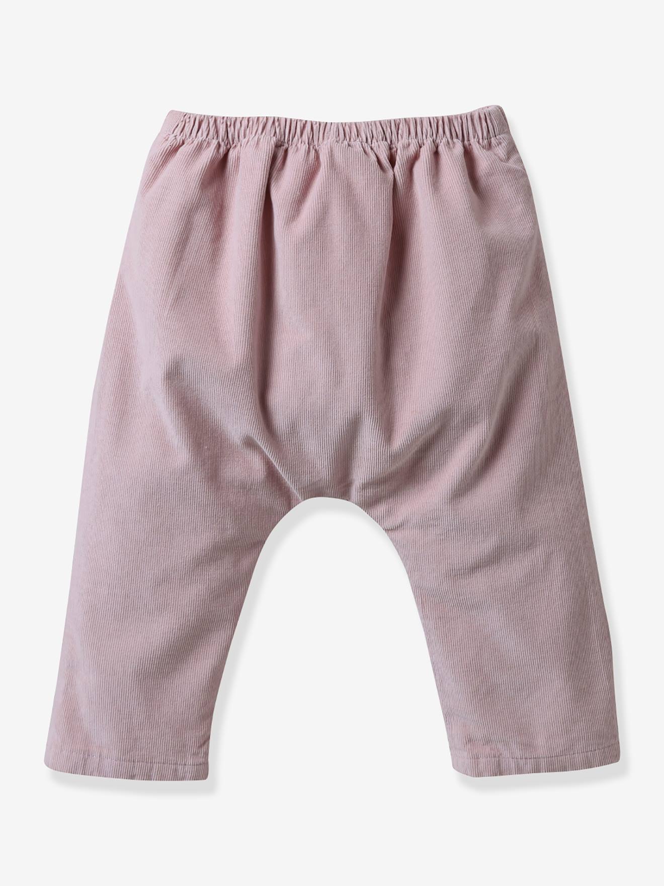 Cyrillus Baby Thermohose CYRILLUS aus Cord - altrosa