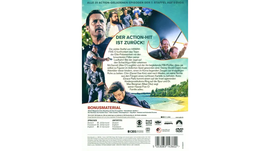 Hawaii Five-0 - Season 7  [6 DVDs]