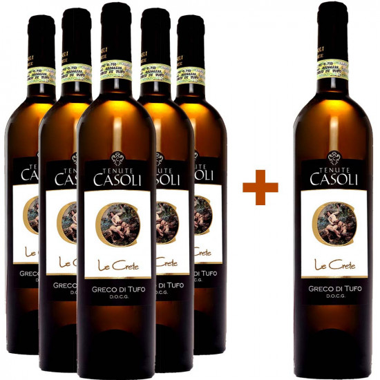 5+1 Le Crete Greco di Tufo DOCG - Azienda Agricola Tenute Casoli