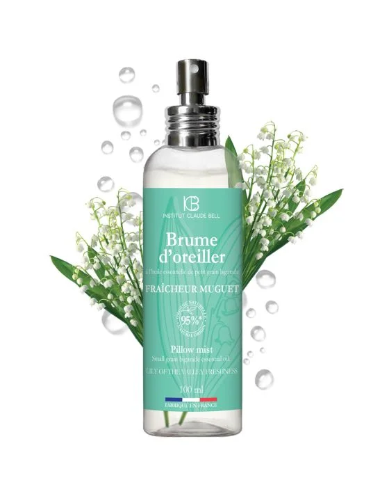 Brume d'oreiller aux huiles essentielles, Institut Claude Bell.