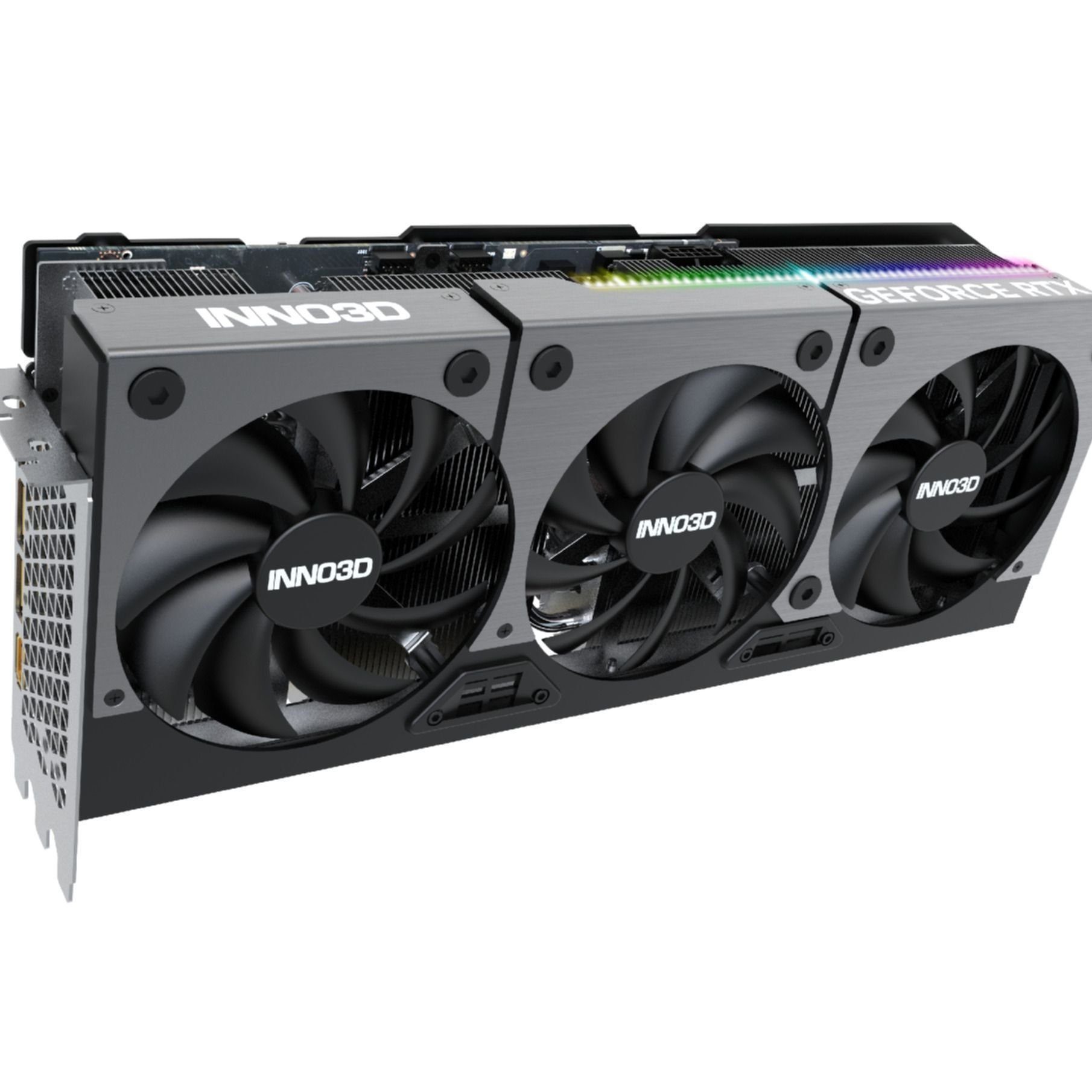 Inno3D RTX4080 GEFORCE RTX 4080 X3 Grafikkarte (16 GB, GDDR6, GPU: GeForce RTX 4080, Boost-Takt: 2505 MHz, Max. Auflösung: 7680 x 43)