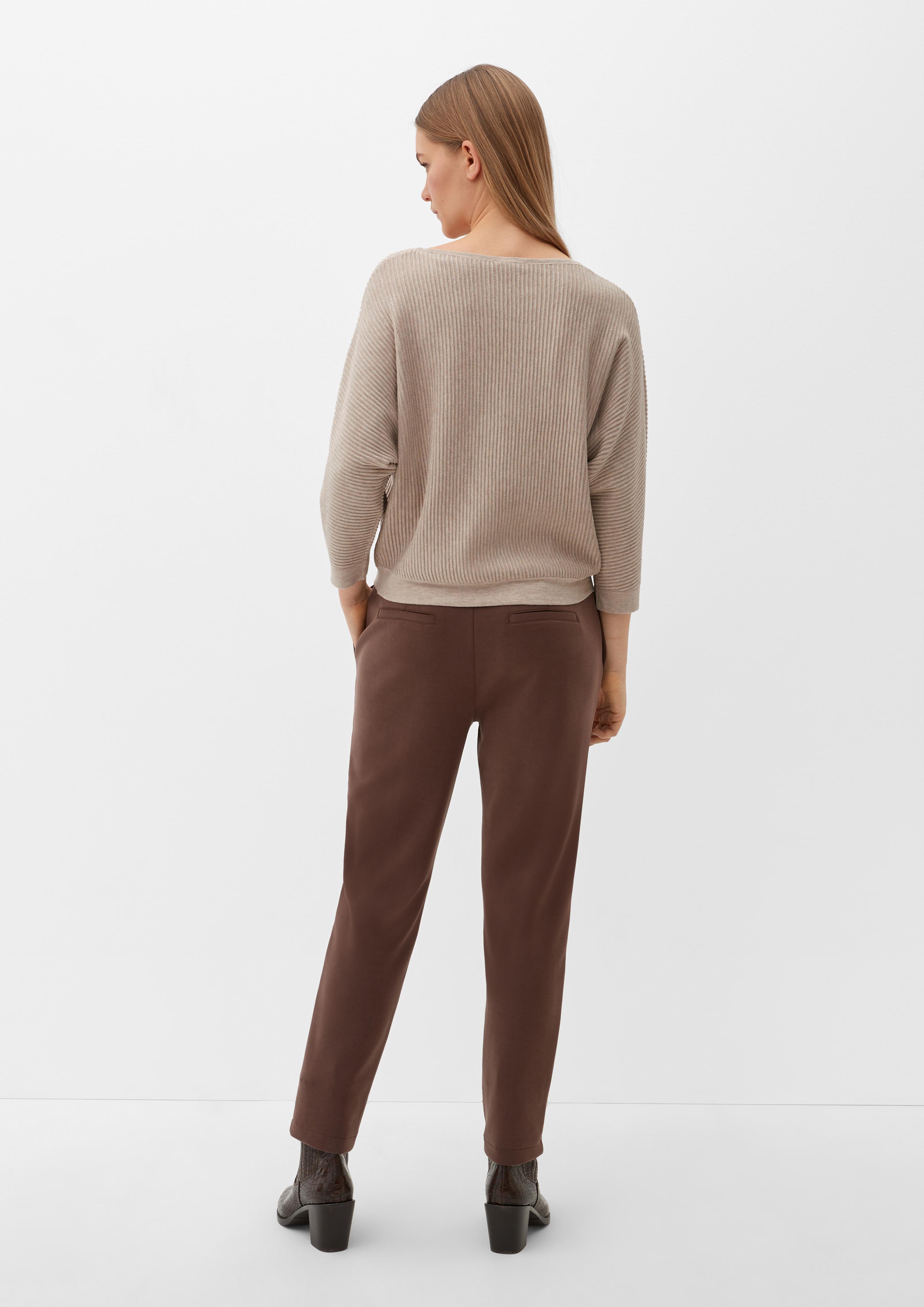 Strickpullover mit U-Boot-Ausschnitt  2129710-81X0