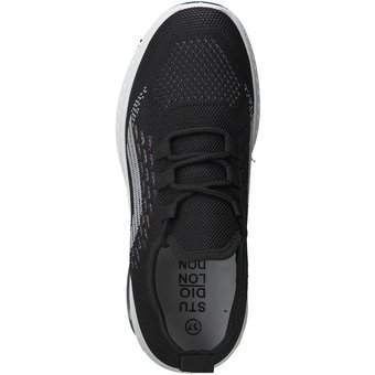 Studio London Slip On Sneaker in schwarz