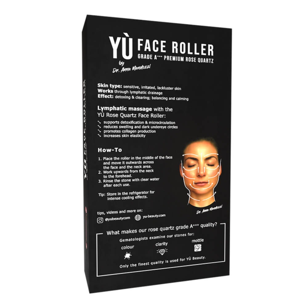 Doppel Face Roller - Rosenquarz