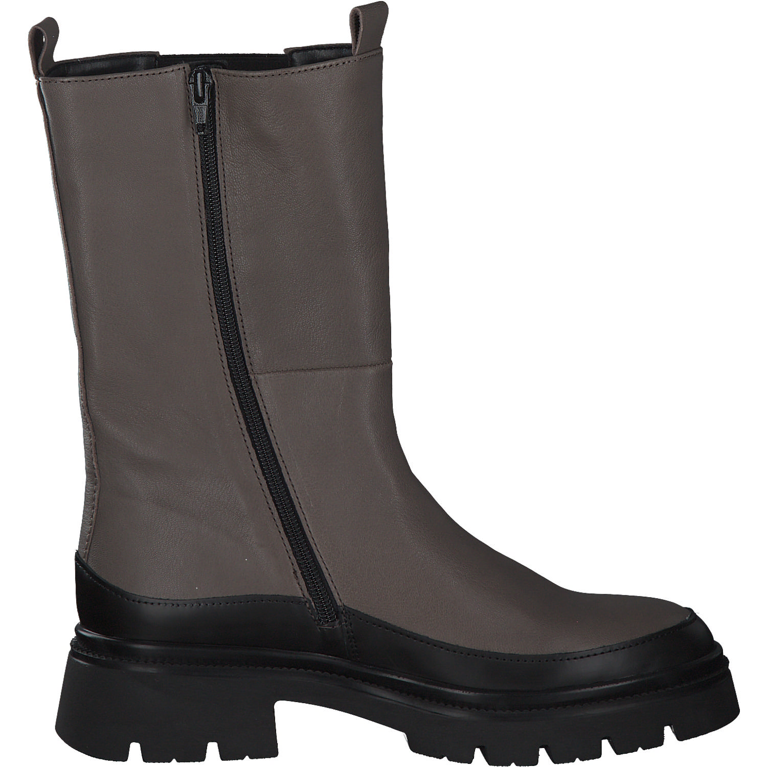Gabor 91.834, Chelsea Boots, Damen, taupe/schwarz