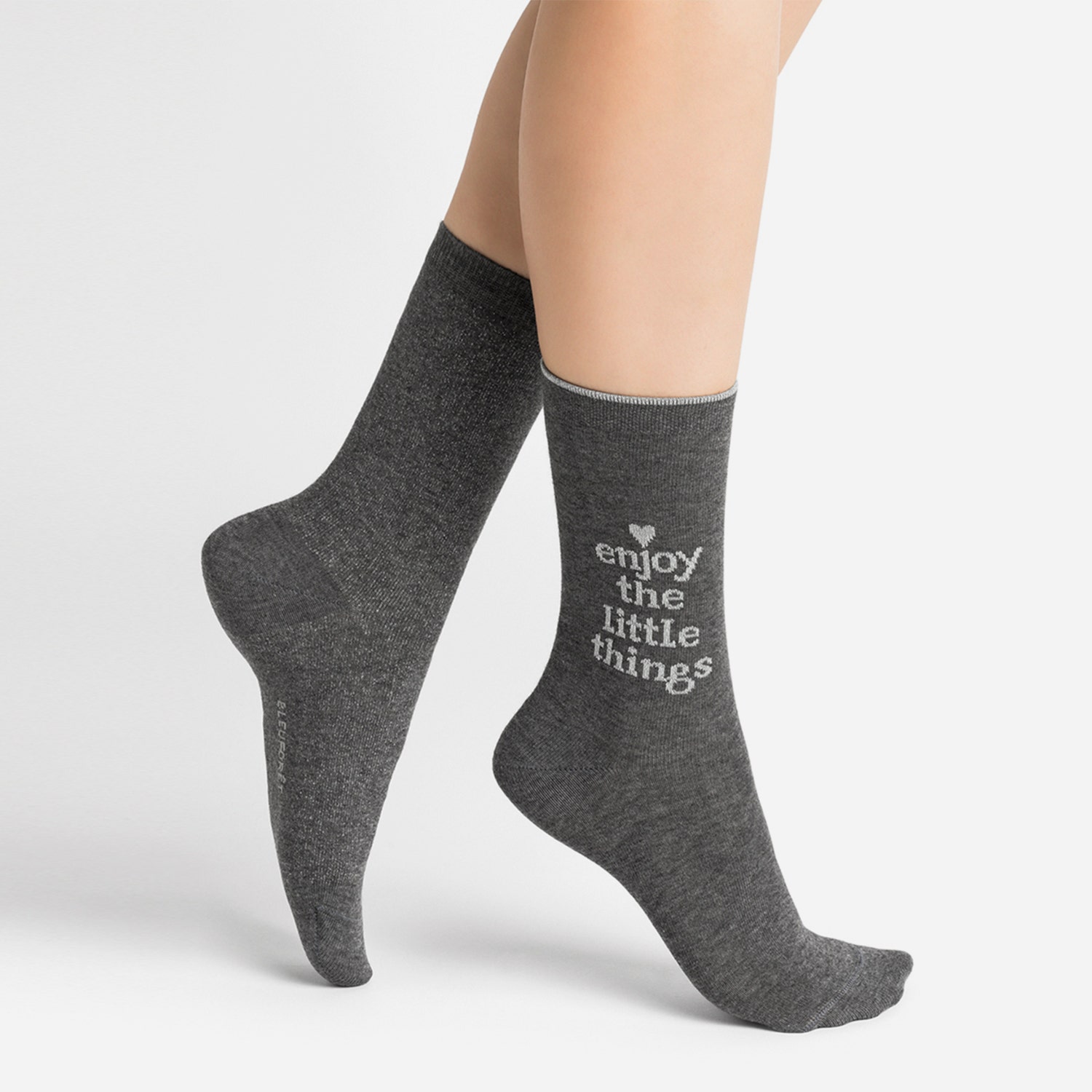 2 paires de chaussettes BLEUFORET grises - 37 à 41