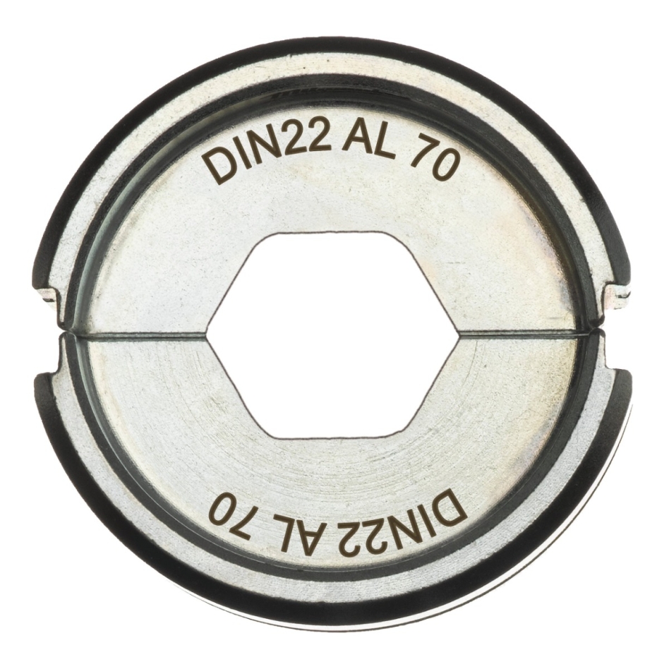„Milwaukee“ priedai 4932451774 DIN22 AL 70 užspaudimo žandikaulis 70 mm², skirtas M18 HCCT-201C užspaudimo įrankiams