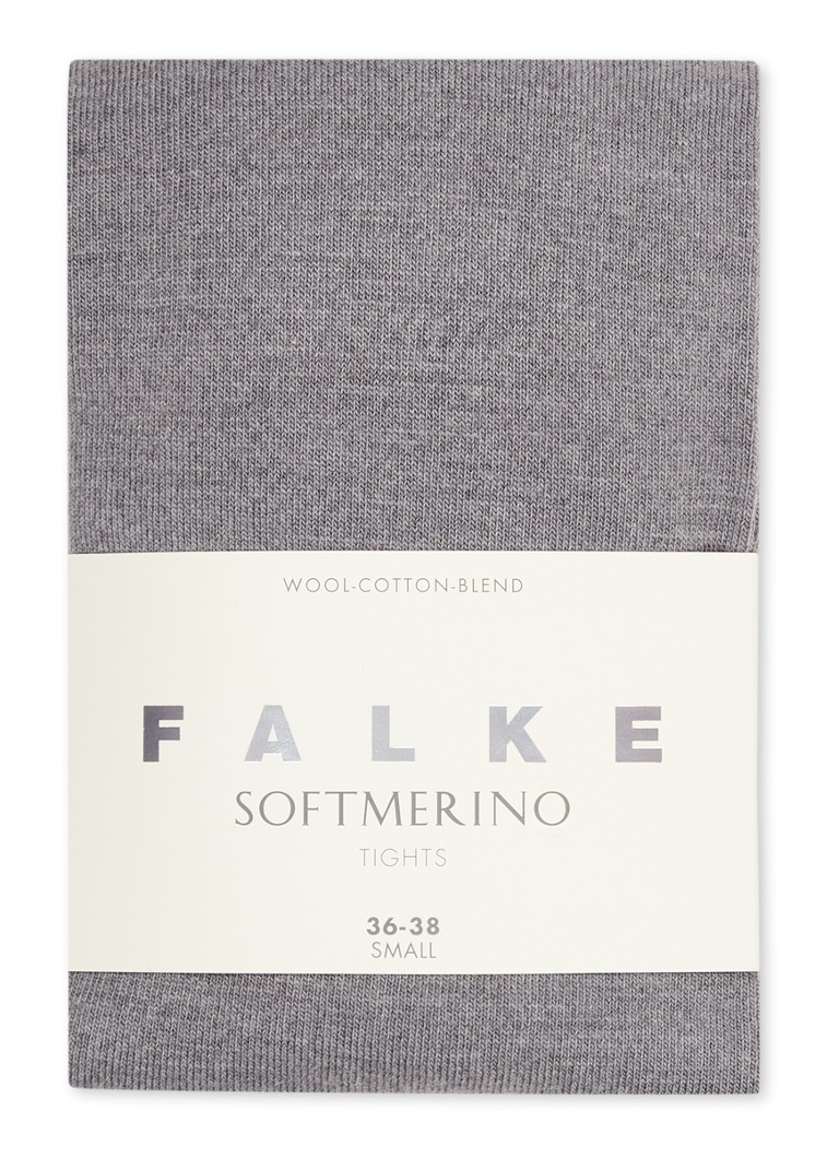 Colanți Falke Soft din amestec de lână Merino