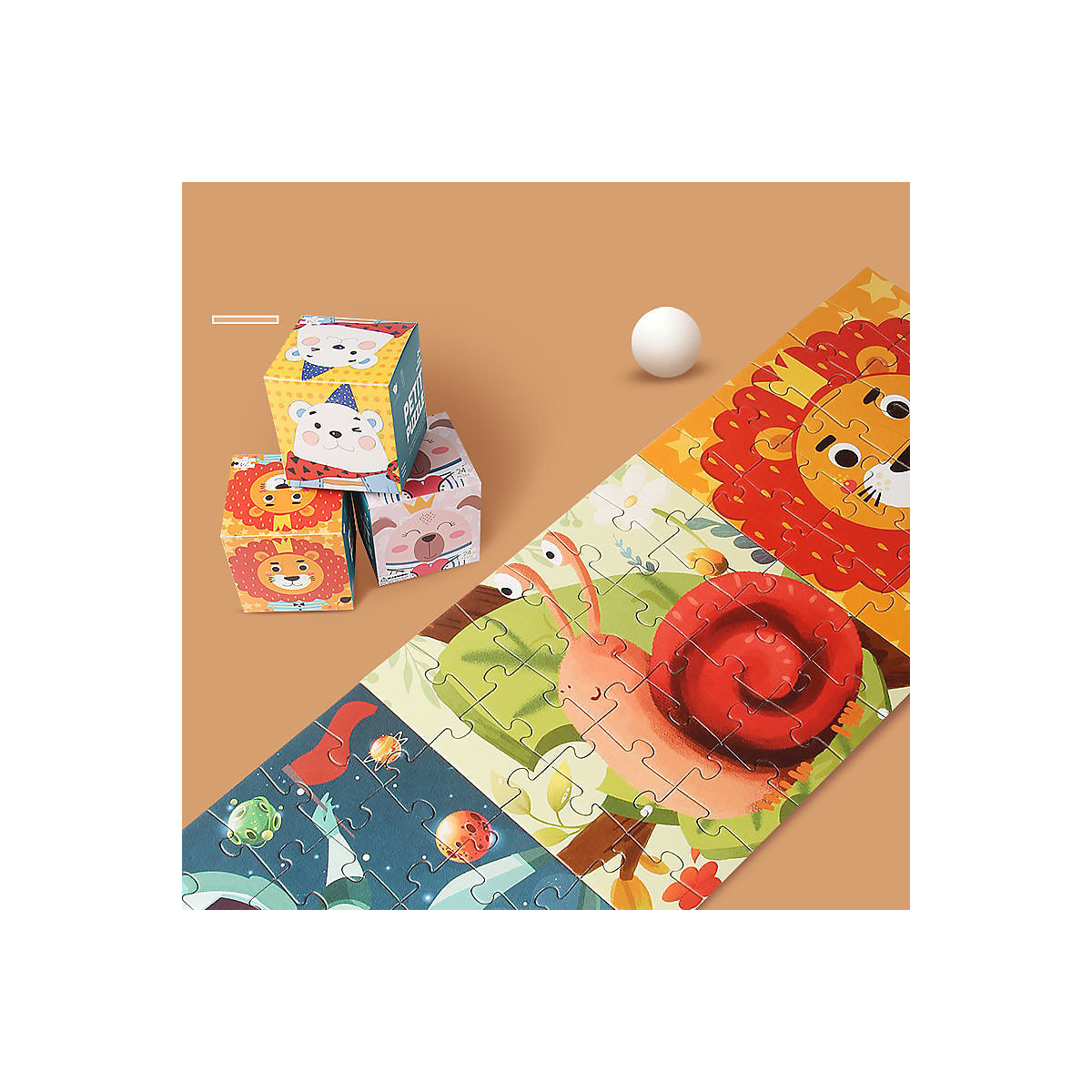 Cartoon Puzzle für Kinder Papierpuzzle für Kinder