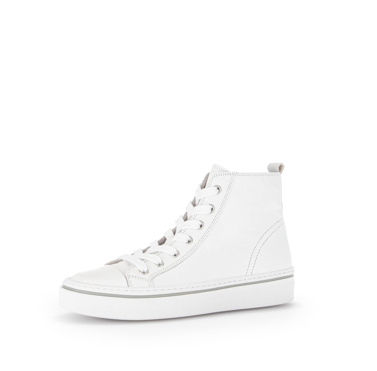 GABOR Freizeit Schnürer weiss Gabor Fashion Sneaker high 43.160.21 wei