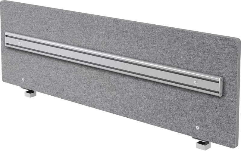 Hammerbacher Akustik-Organisationswand ARO16 Grau 1595 mm x 50 mm x 500 mm