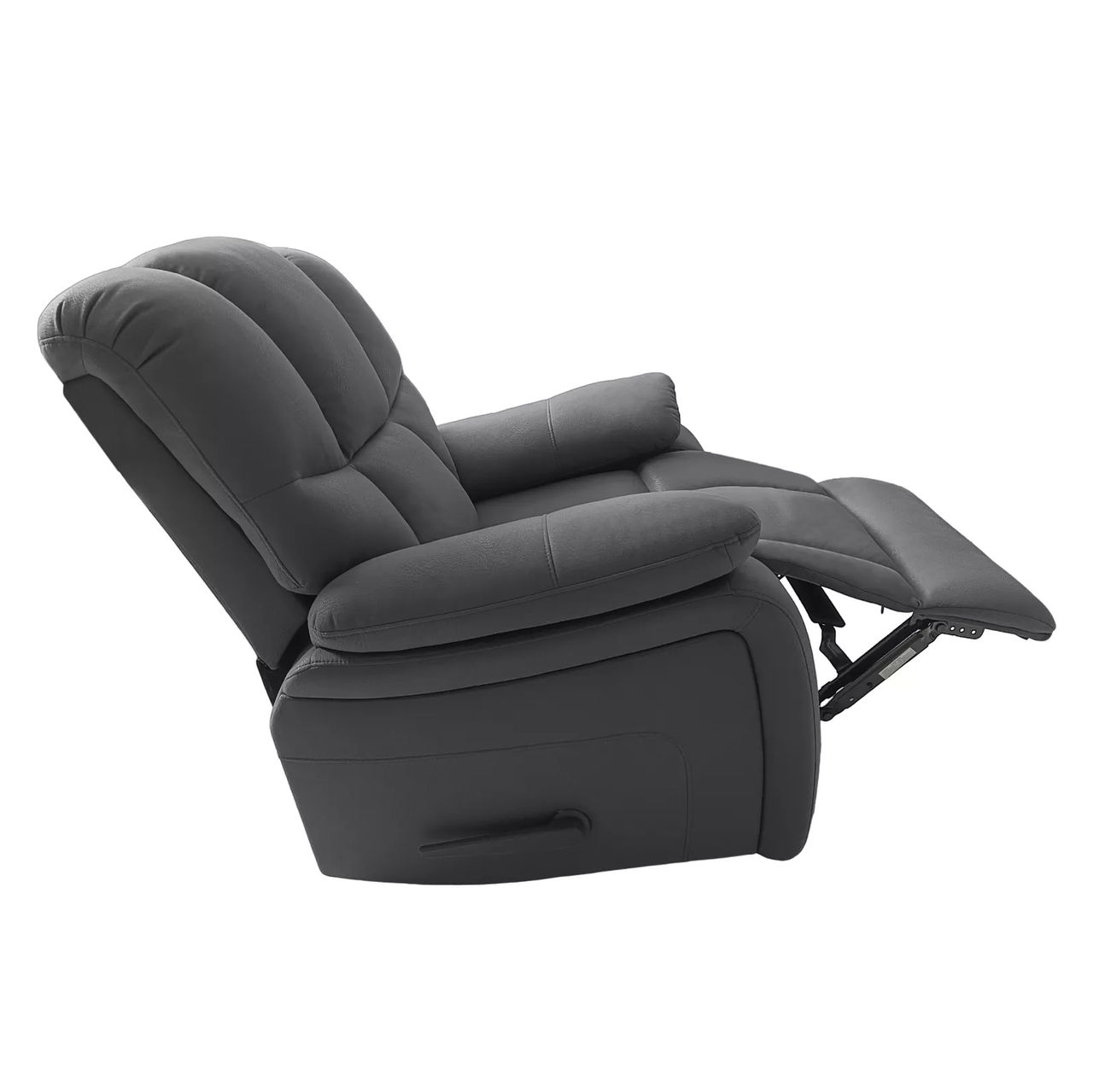 Happy Home Happy Home XXL-Relaxsessel mit verstellbarer Rückenlehne HSP94-DGR dunkelgrau