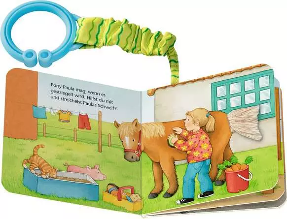 ministeps: Mein erstes Buggybuch: Fühl mal! Bauernhoftiere