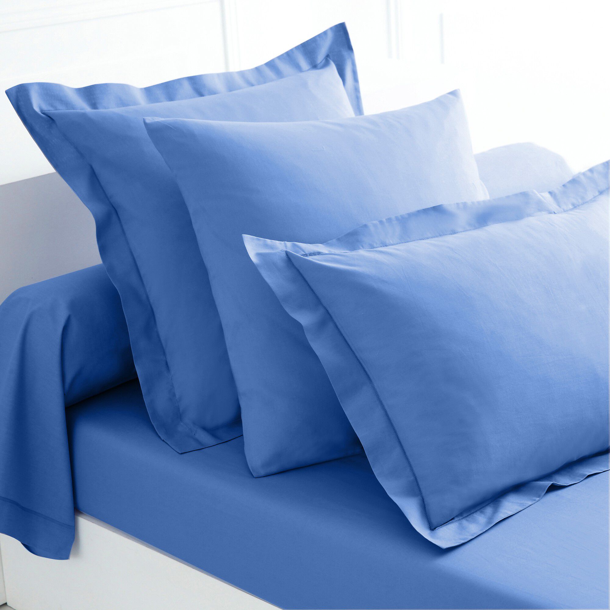 Linge de lit uni coton