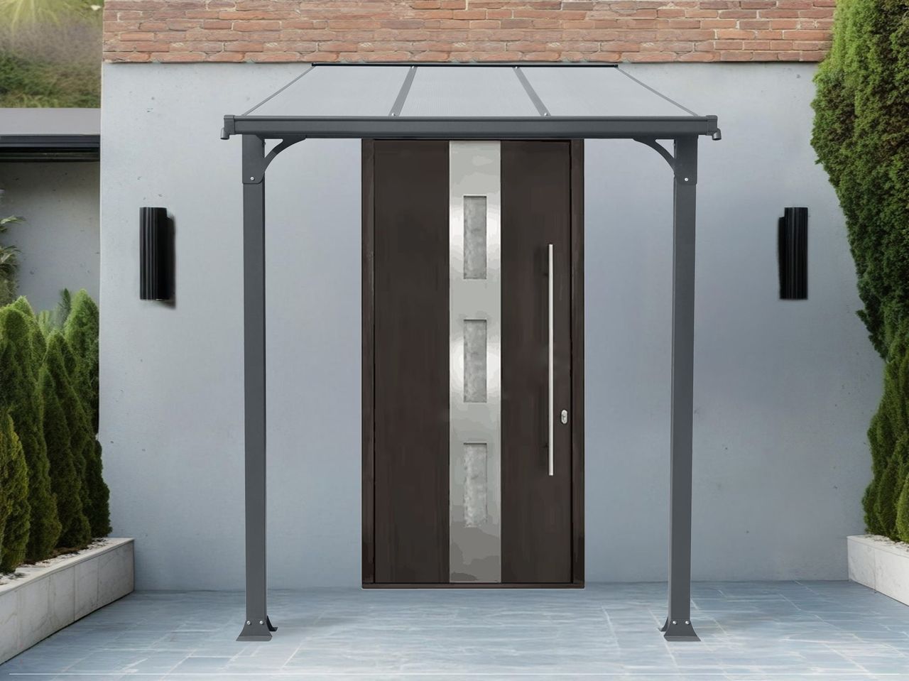 Better Home Vordach Haustür ROBINSON - M ca. 150x219x258cm