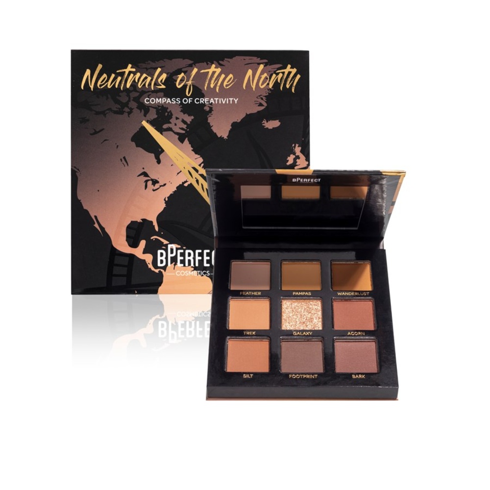 bPerfect Cosmetics Compass of Creativity Vol. 2 - Wonders Of The West Eye Shadow Palette Fard à  paupiéres