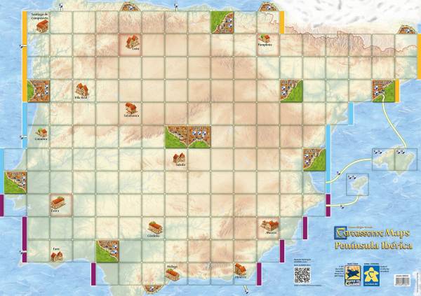 Carcassonne Maps: Iberische Halbinsel (Erw.)