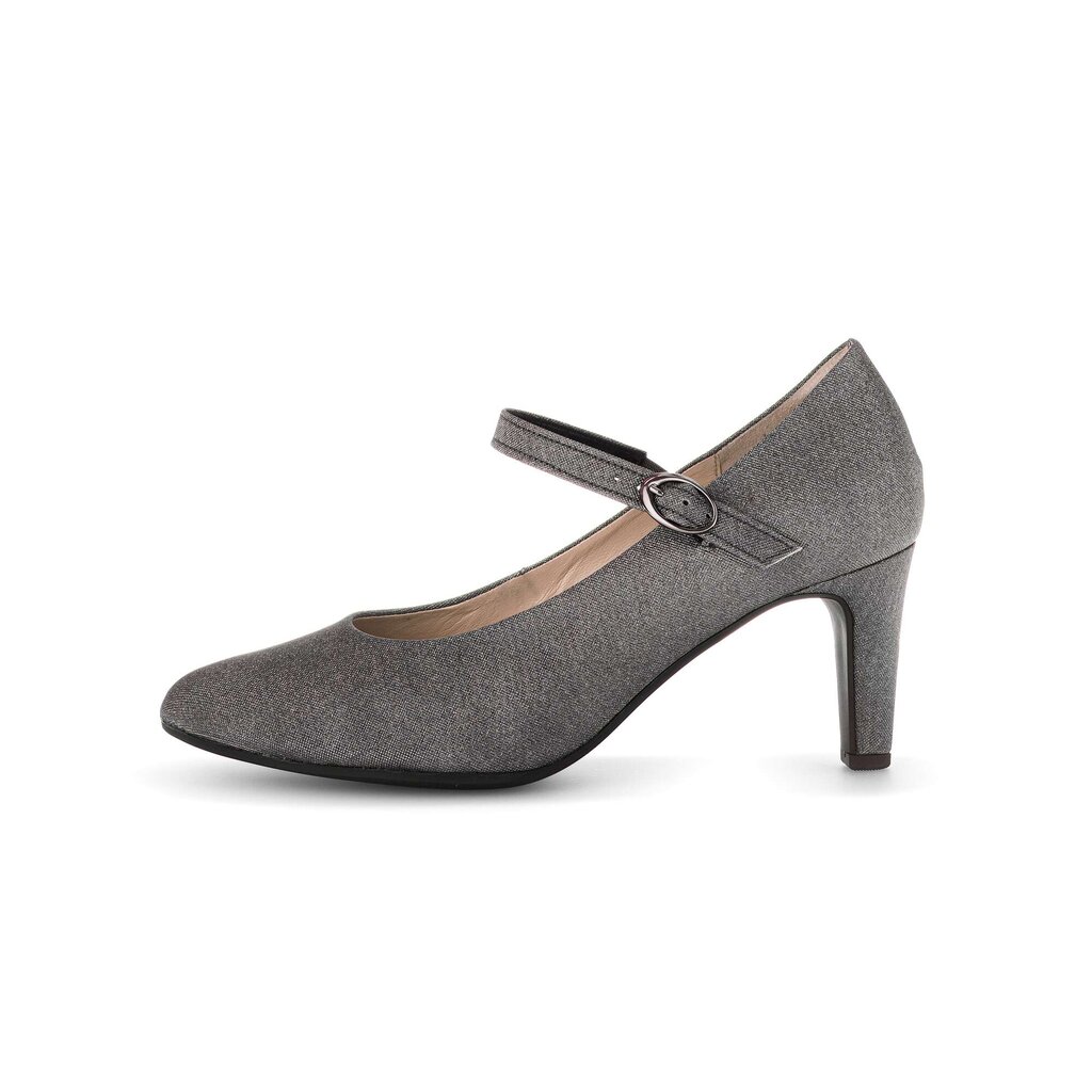 Gabor fashion Spangenpumps grau