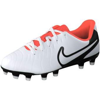 Nike Jr Legend 10Club FG/MG Fußball in weiß