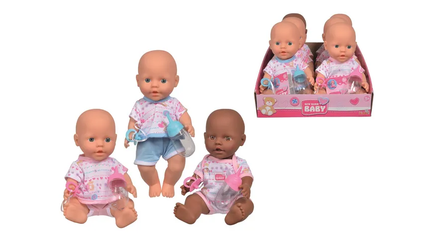 Simba - New Born Baby - Vinylbaby, 1 Stück, sortiert