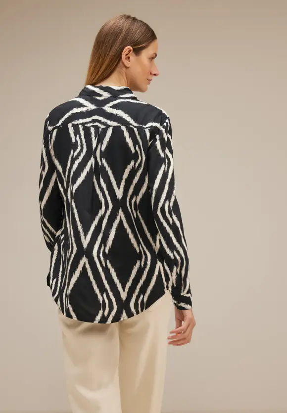 Street One Ikat Viskosebluse